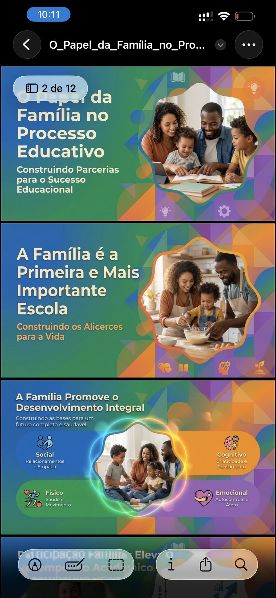 O Papel da Família no Processo Educativo
